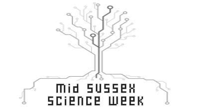 Mid Sussex Science Week - Black and White Logo - Image